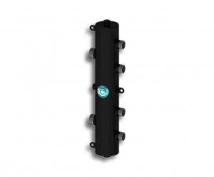 Гидрострелка Север R-80К2 (70 кВт, 2 контура) 1 1/4"x1" нар.р., круглый профиль / Гидравлический разделитель для котла и коллектора отопления