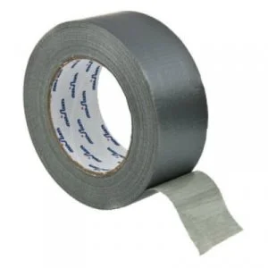 Клейкая лента армированная 48 мм х 50 м, серая ТИЛИТ / Монтажный скотч для герметичного соединения теплоизоляции, труб из вспененного полиэтилена