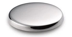 Датчик проводной Аквасторож "Эксперт" с 1 разъемом и проводом 6 м / Умный детектор протечки воды для системы контроля от потопа, хромированный