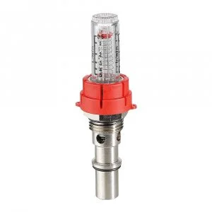 Настроечный клапан с расходомером 0,5-5,0 л/мин VALTEC встраиваемый на коллекторный блок VTC.589 для системы отопления, водяного теплого пола