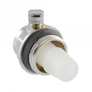 Воздухоотводчик автоматический 1" нар.р. (левый) VALTEC для радиатора отопления / Кран Маевского на отопительную батарею (сбросник воздуха)