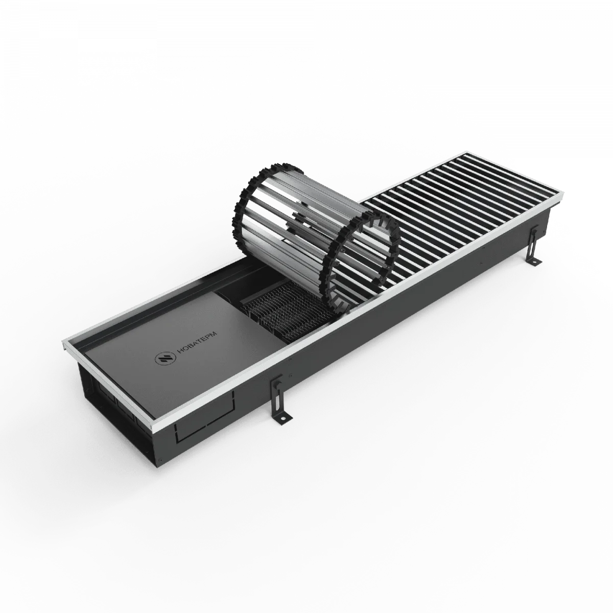 Внутрипольный конвектор Новатерм НТ-В 075-20-410