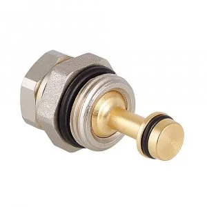 Настроечный клапан 1/2" прямой VALTEC для коллектора водяного теплого пола VTc.594, арт. VT.VDC31.N.0 для настройки и балансировки системы отопления
