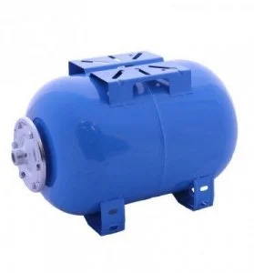 Гидроаккумулятор VALTEC 50 л 1,5 бар горизонтальный на ножках / Расширительный бак мембранный для насосной станции, системы водоснабжения