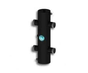 Гидрострелка Север R-140 (140 кВт) 2" нар.р., круглый профиль / Гидравлический разделитель для подключения котла, распределительного коллектора