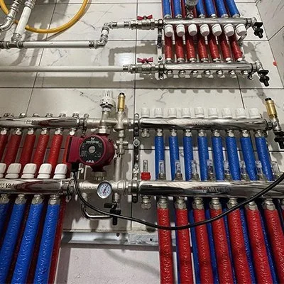 Коллекторная группа для радиаторов