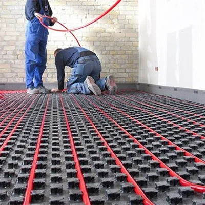 Монтаж водяного теплого пола
