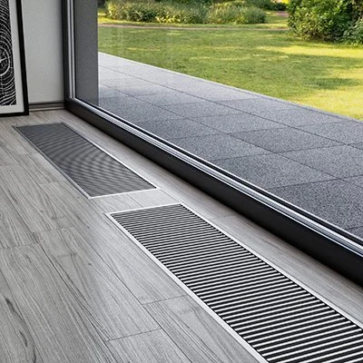 Встраиваемые конвекторы в пол