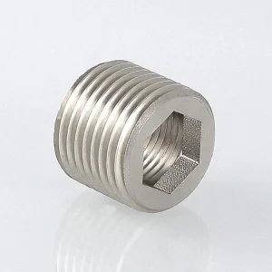 ᐉ Футорка под шестигранник 3/4" х 1/2" VALTEC / Резьбовой фитинг для монтажа соединений трубопровода систем отопления и водоснабжения ✔️ фото | ⏩ Pro-Greem