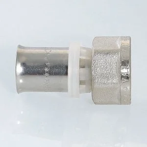 ᐉ Пресс-фитинг 20 мм с переходом на вн.р. 1/2" VALTEC прямой / Переходное соединение для металлопластиковых труб 20(2,0) и труб из сшитого полиэтилена ✔️ фото | ⏩ Pro-Greem