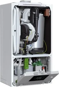 ᐉ Конденсационный газовый котел Buderus Logamax Plus GB122i-24 одноконтурный турбированный [24 кВт] ✔️ фото | ⏩ Pro-Greem