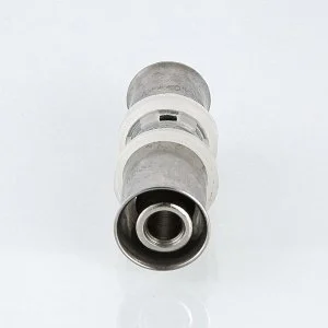 ᐉ Пресс-фитинг прямой 32х20 мм VALTEC для труб из сшитого полиэтилена и металлопластика 20(2,0) и 32(3,0) / Латунный соединительный элемент ✔️ фото | ⏩ Pro-Greem