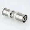 ᐉ Пресс-фитинг 32х16 мм прямой VALTEC для труб из сшитого полиэтилена и металлопластика 32(3,0) и 16(2,0) / Латунный соединительный элемент VTm.203.N.003216 ✅ фото | VALTEC ⭐ Pro-Greem