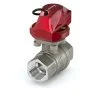 Кран шаровой с электроприводом 3/4" Аквасторож RuB (Bonomi, Италия), мод. 2022 года для автоматической системы защиты от протечек воды (потопа)