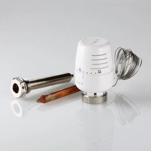 ᐉ Термоголовка 20-60 C М30x1,5 VALTEC жидкостная, с выносным датчиком и погружной гильзой / Термостатическая головка на насосно-смесительный узел ТП ✔️ фото | ⏩ Pro-Greem