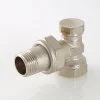 ᐉ Клапан настроечный радиаторный 1/2" вн-нар VALTEC угловой / Регулирующий вентиль на обратку для подключения радиатора отопления с полусгоном VT.019.N.04 ✅ фото | VALTEC ⭐ Pro-Greem