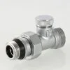 ᐉ Клапан настроечный радиаторный 1/2" x 3/4" Евроконус прямой VALTEC / Регулирующий вентиль с полусгоном на обратку для подключения радиатора отопления VT.020.NER.04 ✅ фото | VALTEC ⭐ Pro-Greem