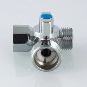 ᐉ Тройник 1/2"х3/4"х1/2" вн-нар VALTEC с шаровым краном для подключения сантехники, посудомоечной и стиральной машины с гибкой подводкой под штуцер ✔️ фото | ⏩ Pro-Greem