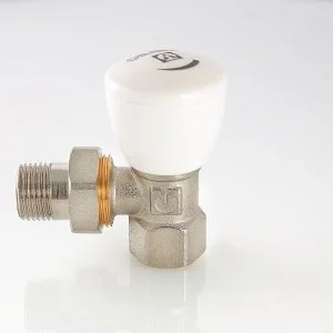 ᐉ Клапан радиаторный угловой 1/2" вн.-нар. Kvs 0,8-4 VALTEC ручной / Компактный регулирующий вентиль ДУ 15 для радиатора отопления с полусгоном ✔️ фото | ⏩ Pro-Greem