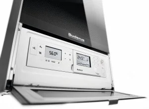 ᐉ Конденсационный газовый котел Buderus Logamaх Plus GB172i-42 Black [42 кВт] ✔️ фото | ⏩ Pro-Greem