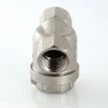 ᐉ Фильтр универсальный сетчатый 3/4" ВР VALTEC с сеткой 300 мкм, латунный никелированный, 16 бар / Грязевик грубой очистки воды ДУ20 со сливной пробкой VT.386.N.05 ✅ фото | VALTEC ⭐ Pro-Greem