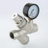 ᐉ Редуктор давления 2-5 бар (преднастройка 3 бар) 1/2" VALTEC с манометром и фильтром / Регулятор давления воды (РДВ) для отопления и водоснабжения VT.082.N.04 ✅ фото | VALTEC ⭐ Pro-Greem