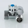 ᐉ Тройник 1/2"х3/4"х1/2" вн-нар VALTEC с шаровым краном для подключения сантехники, посудомоечной и стиральной машины с гибкой подводкой под штуцер VT.256.N.04 ✅ фото | VALTEC ⭐ Pro-Greem
