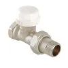 Клапан термостатический радиаторный прямой 1/2" вн-нар VALTEC / Регулирующий кран для подключения радиатора отопления с полусгоном, VT.032.N.04