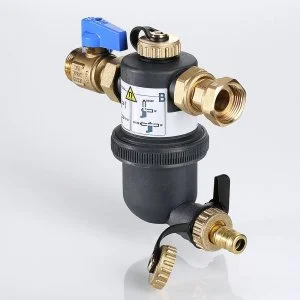 ᐉ Фильтр-дешламатор магнитный 3/4" вн.р. (ДУ 20) промывной VALTEC для очистки воды 800 мкм сетчатый с магнитом / Шламоуловитель магистральный ✔️ фото | ⏩ Pro-Greem