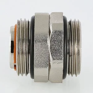 ᐉ Сдвоенный ниппель 1 1/4" х 1 1/4" нар.р. для коллектора VALTEC латунный / Фитинг коллекторный для соединения гребенки и насосно-смесительного узла ✔️ фото | ⏩ Pro-Greem