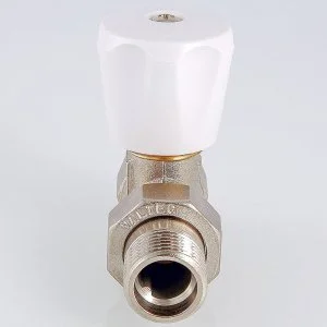 ᐉ Клапан радиаторный прямой 3/4" вн.-нар. Kvs 0,8-4,7 VALTEC ручной / Компактный регулирующий вентиль ДУ 20 для радиатора отопления с полусгоном ✔️ фото | ⏩ Pro-Greem