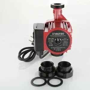 ᐉ Насос циркуляционный 25-4/180 мм для отопления VALTEC (мокрый ротор 220В, 1-1/2" нар.р., гайки, 3 скорости) / Для отопительной системы частного дома ✔️ фото | ⏩ Pro-Greem