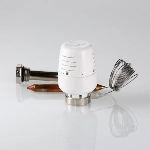 ᐉ Термоголовка 20-60 C М30x1,5 VALTEC жидкостная, с выносным датчиком и погружной гильзой / Термостатическая головка на насосно-смесительный узел ТП ✔️ фото | ⏩ Pro-Greem