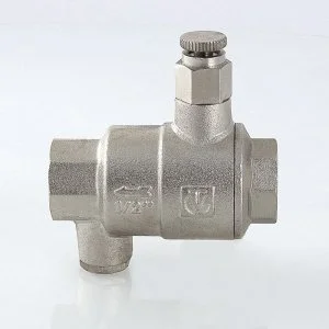 ᐉ Обратный клапан пружинный 1/2" VALTEC с воздухоотводчиком и дренажом / Отсекающая арматура на трубу ДУ 15 для защиты от обратного потока воды ✔️ фото | ⏩ Pro-Greem