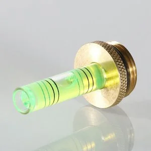 ᐉ Пробка-уровень 1/2" нар.р. для монтажа водорозеток VALTEC, мини / Пузырьковый нивелир 46 мм для выравнивания угольников при подключении смесителя ✔️ фото | ⏩ Pro-Greem