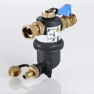 ᐉ Фильтр-дешламатор магнитный 3/4" вн.р. (ДУ 20) промывной VALTEC для очистки воды 800 мкм сетчатый с магнитом / Шламоуловитель магистральный ✔️ фото | ⏩ Pro-Greem