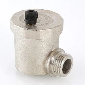 ᐉ Воздухоотводчик автоматический 1/2" нар.р. VALTEC угловой / Латунный сбросник воздуха поплавковый для коллектора, системы отопления и водоснабжения ✔️ фото | ⏩ Pro-Greem