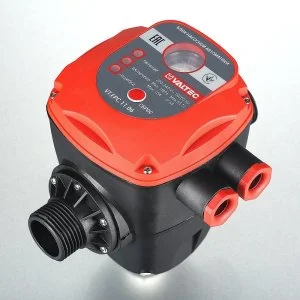 ᐉ Блок автоматики насоса с реле давления 1,5-3 бар VALTEC 220В / Контроллер автоматического управления для защиты насосного станции от "сухого хода" ✔️ фото | ⏩ Pro-Greem