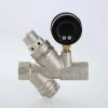 ᐉ Подпиточный клапан 1/2" 2-5 бар с манометром и фильтром VALTEC VT.515.N.04 / Устройство автоматической подпитки теплоносителя в системе отопления VT.515.N.04 ✅ фото | VALTEC ⭐ Pro-Greem