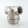 ᐉ Фильтр универсальный сетчатый 1" ВР VALTEC с сеткой 300 мкм, латунный никелированный, 16 бар / Грязевик грубой очистки воды ДУ25 со сливной пробкой VT.386.N.06 ✅ фото | VALTEC ⭐ Pro-Greem