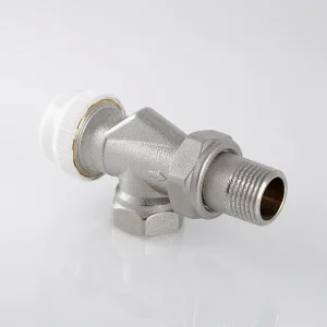 ᐉ Клапан угловой термостатический радиаторный 1/2" вн-нар осевой VALTEC с полусгоном для бокового подключения радиатора отопления ✔️ фото | ⏩ Pro-Greem