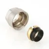 ᐉ Евроконус 3/4" для медных труб 15x1,0 мм VALTEC / Латунный фитинг обжимной с накидной гайкой и резиновым уплотнением для подключения коллектора VT.4430.NVE.15 ✅ фото | VALTEC ⭐ Pro-Greem