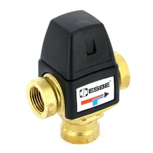 ᐉ ESBE VTA321 (31100400) t 35-60 C, 1/2" вн.р., Kvs 1,5 - Термостатический смесительный клапан трехходовой DN15 для системы водяного теплого пола и ГВС ✔️ фото | ⏩ Pro-Greem