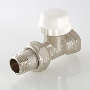 ᐉ Клапан термостатический радиаторный прямой 3/4" вн-нар VALTEC / Регулирующий кран для подключения радиатора отопления с полусгоном ✔️ фото | ⏩ Pro-Greem