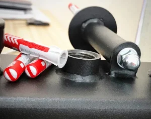 ᐉ Основание насосной группы Север R-S до 25 кВт, 1" вн-нар под циркуляционный насос 180 мм и трехходовый смесительный клапан, круглый профиль ✔️ фото | ⏩ Pro-Greem