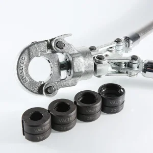 ᐉ Пресс-клещи для обжима металлопластиковых труб 16-20-26-32 мм VALTEC / Ручной обжимной инструмент с насадками-вкладышами для монтажа трубопровода ✔️ фото | ⏩ Pro-Greem