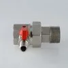 ᐉ Сгон-отсекатель 1" вн.-нар. VALTEC с дренажным краном и накидной гайкой / Американка ДУ 25 для подключения расширительного бака отопления и ГВС VT.537.N.06 ✅ фото | VALTEC ⭐ Pro-Greem