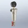 ᐉ Фильтр самоочищающийся промывной 3/4" ВР VALTEC с манометром и сливным краном / Каскадный грязевик ДУ20 для грубой очистки воды с 2-я сетками VT.389.N.05 ✅ фото | VALTEC ⭐ Pro-Greem