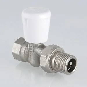 ᐉ Клапан радиаторный прямой 1/2" вн.-нар. Kvs 0,97 VALTEC "МИНИ" ручной / Компактный регулирующий вентиль ДУ 15 для радиатора отопления с полусгоном ✔️ фото | ⏩ Pro-Greem