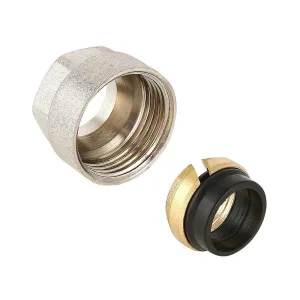 ᐉ Евроконус 3/4" для медных труб 15x1,0 мм VALTEC / Обжимной фитинг латунный с накидной гайкой и резиновым уплотнением для подключения коллектора ✔️ фото | ⏩ Pro-Greem